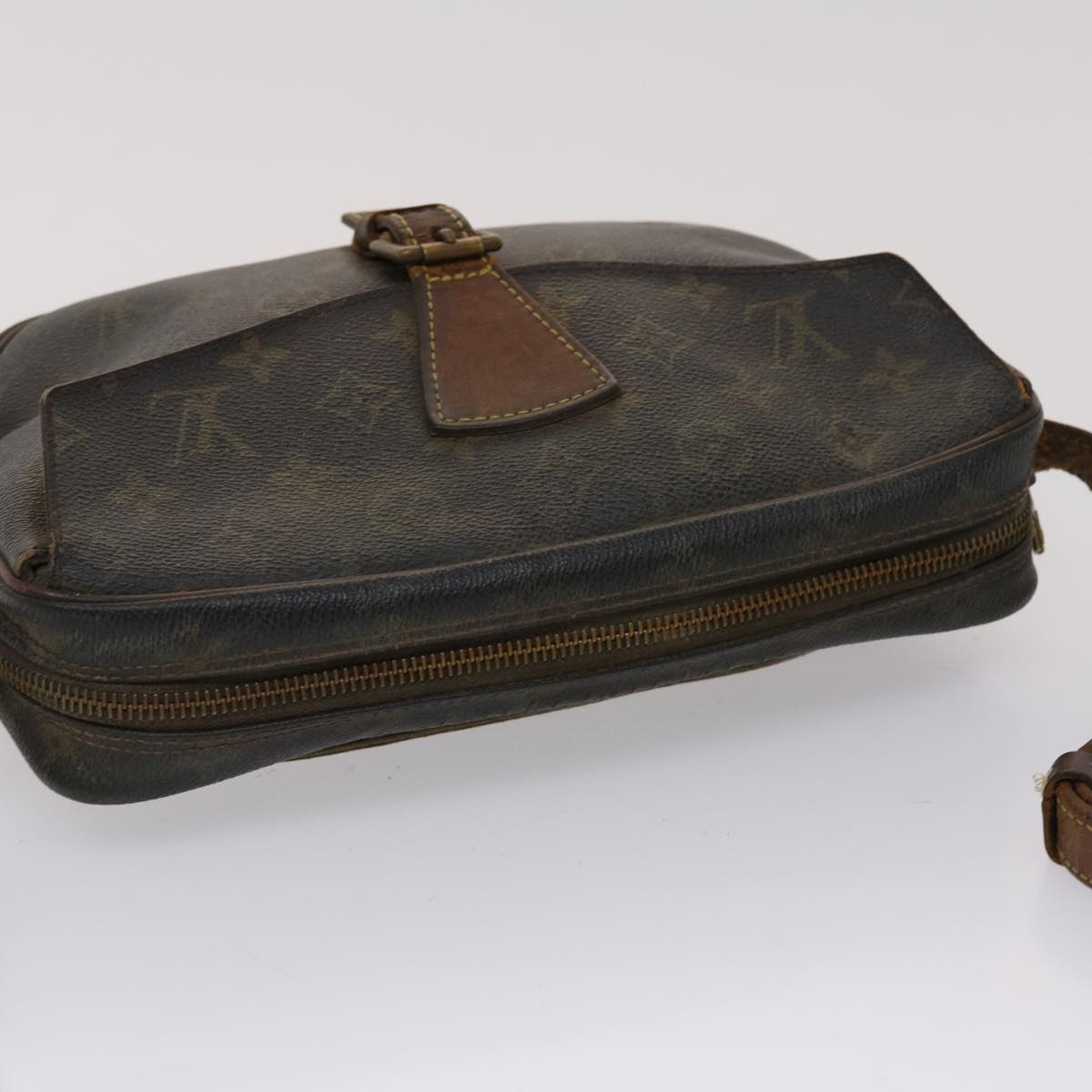 LOUIS VUITTON Monogram Jeune Fille MM Shoulder Bag M51226 LV th3758