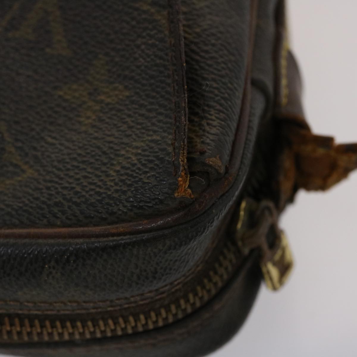 LOUIS VUITTON Monogram Jeune Fille MM Shoulder Bag M51226 LV th3758