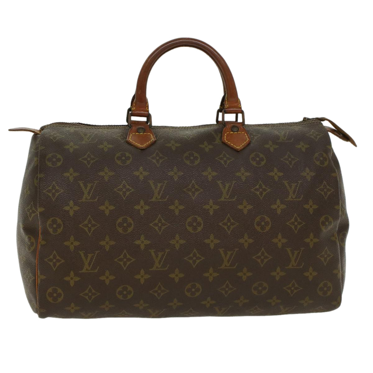 LOUIS VUITTON Monogram Speedy 35 Hand Bag Vintage M41524 LV th3760
