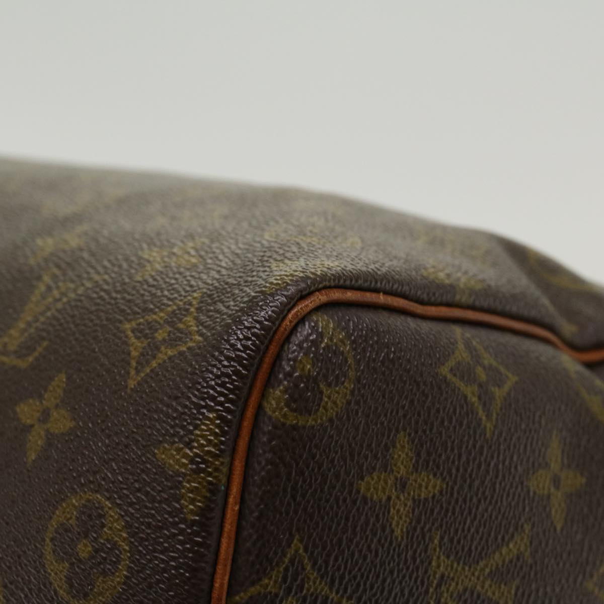 LOUIS VUITTON Monogram Speedy 35 Hand Bag Vintage M41524 LV th3760
