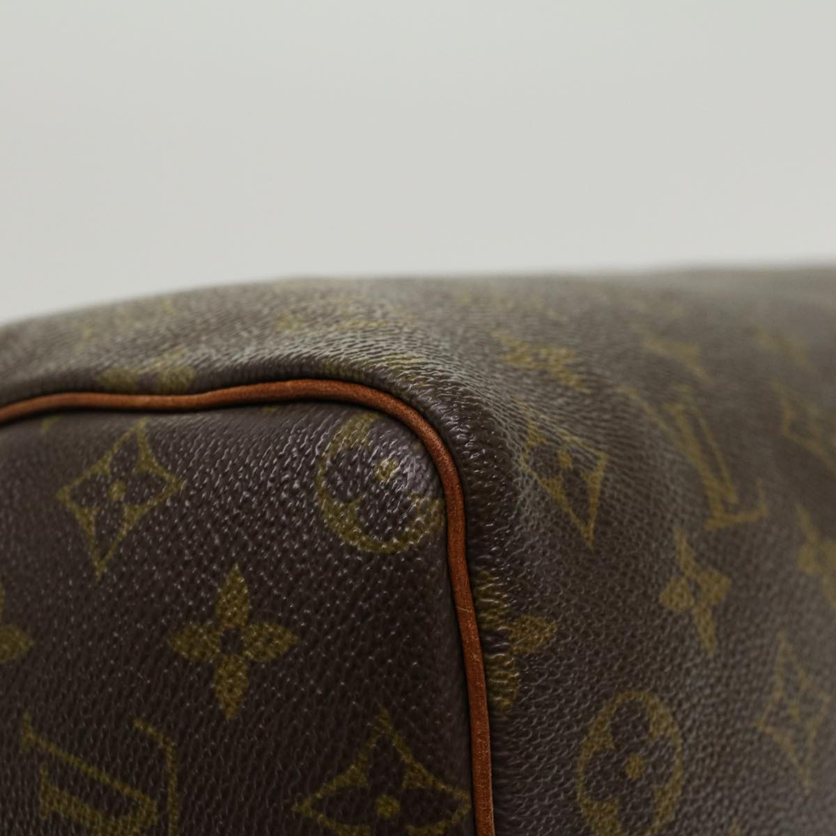 LOUIS VUITTON Monogram Speedy 35 Hand Bag Vintage M41524 LV th3760