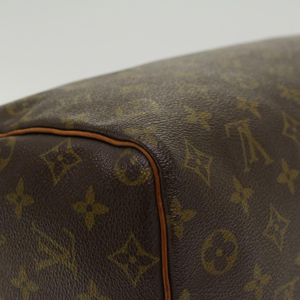LOUIS VUITTON Monogram Speedy 35 Hand Bag Vintage M41524 LV th3760