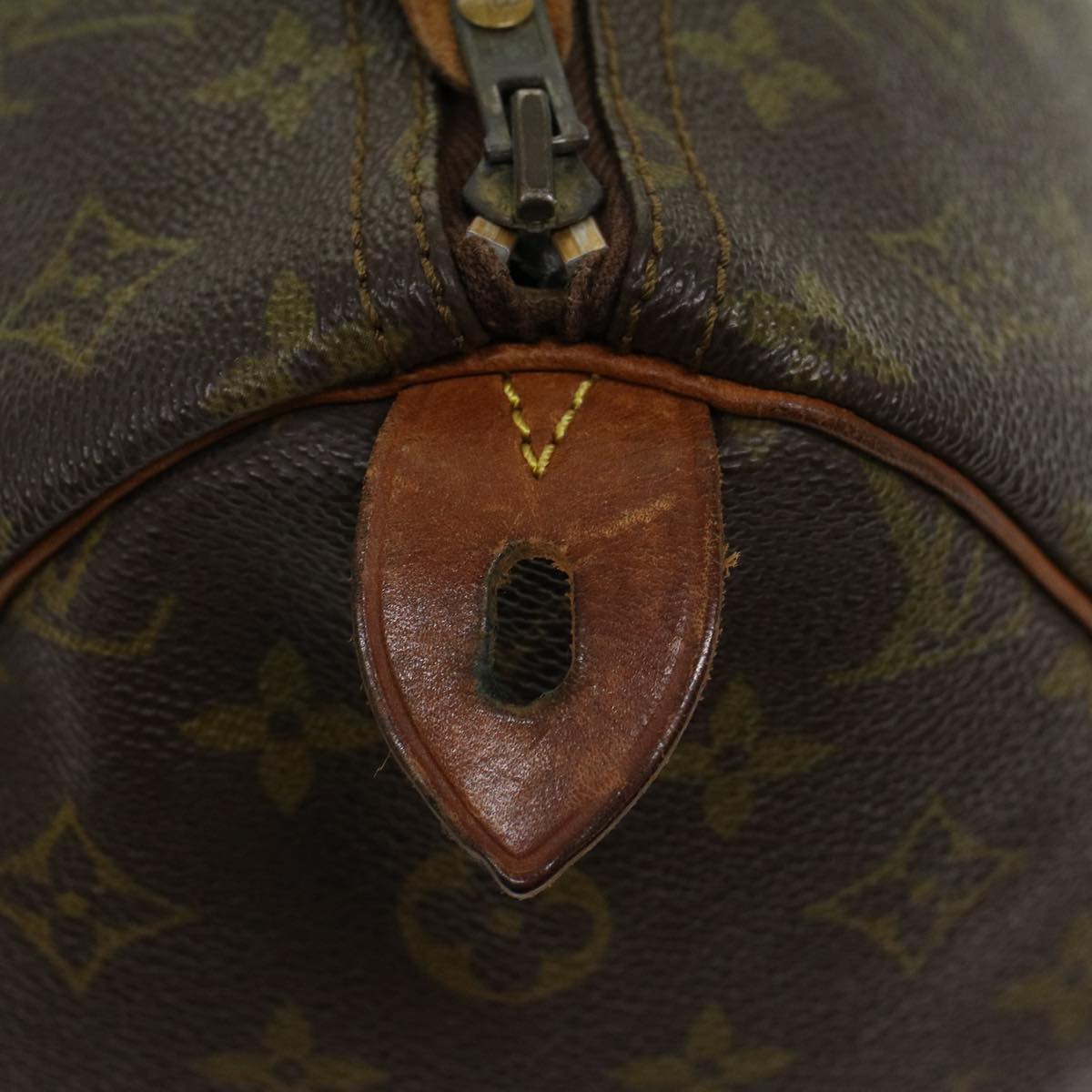 LOUIS VUITTON Monogram Speedy 35 Hand Bag Vintage M41524 LV th3760