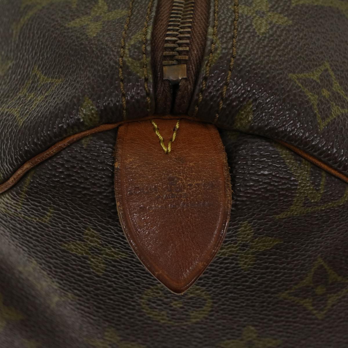 LOUIS VUITTON Monogram Speedy 35 Hand Bag Vintage M41524 LV th3760