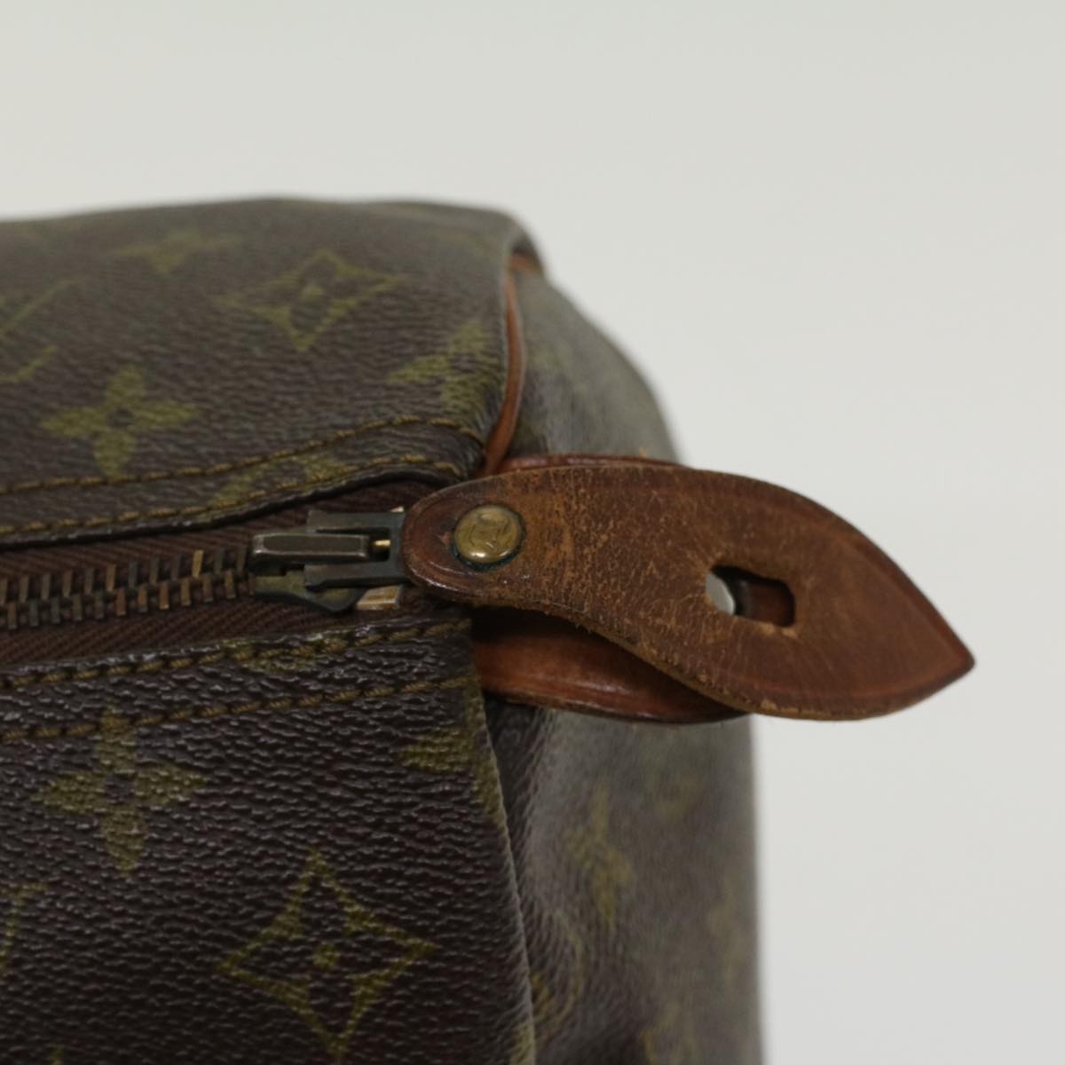 LOUIS VUITTON Monogram Speedy 35 Hand Bag Vintage M41524 LV th3760