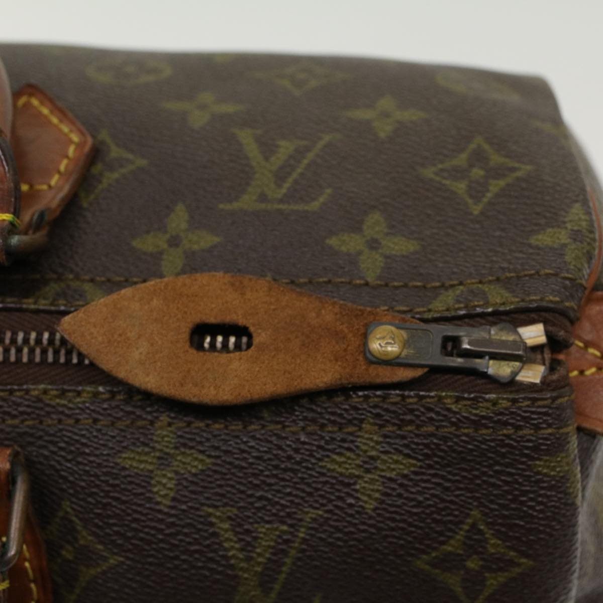 LOUIS VUITTON Monogram Speedy 35 Hand Bag Vintage M41524 LV th3760