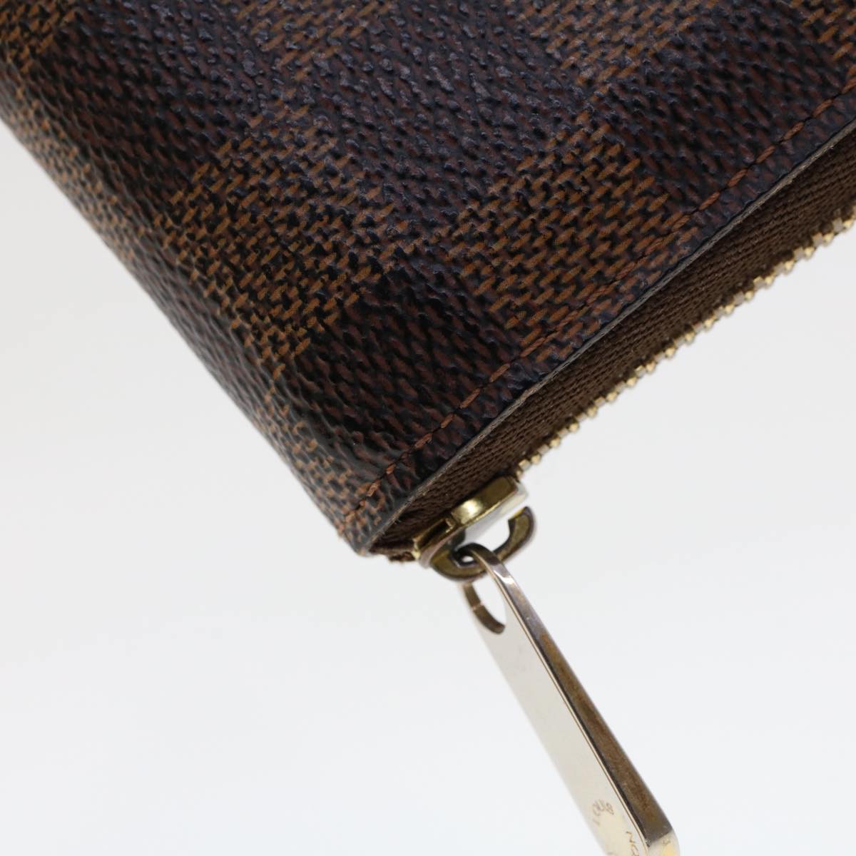 LOUIS VUITTON Damier Ebene Zippy Coin Purse N63070 LV th3761