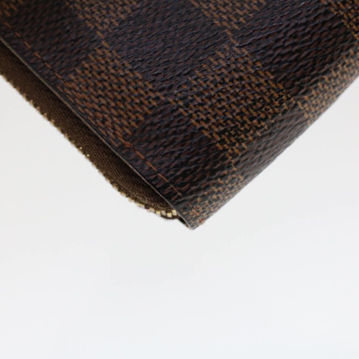 LOUIS VUITTON Damier Ebene Zippy Coin Purse N63070 LV th3761