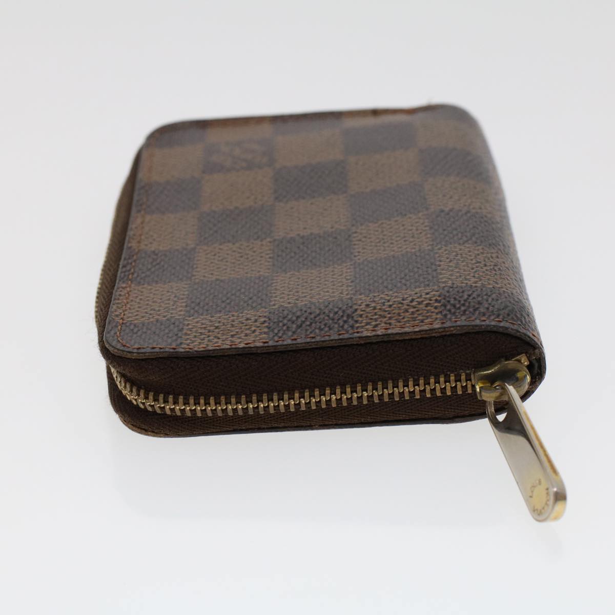 LOUIS VUITTON Damier Ebene Zippy Coin Purse N63070 LV th3761