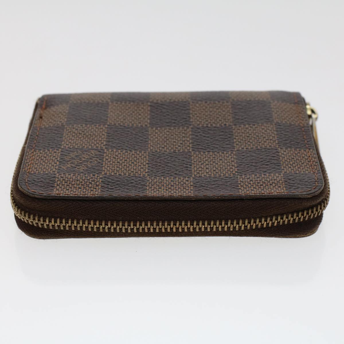 LOUIS VUITTON Damier Ebene Zippy Coin Purse N63070 LV th3761