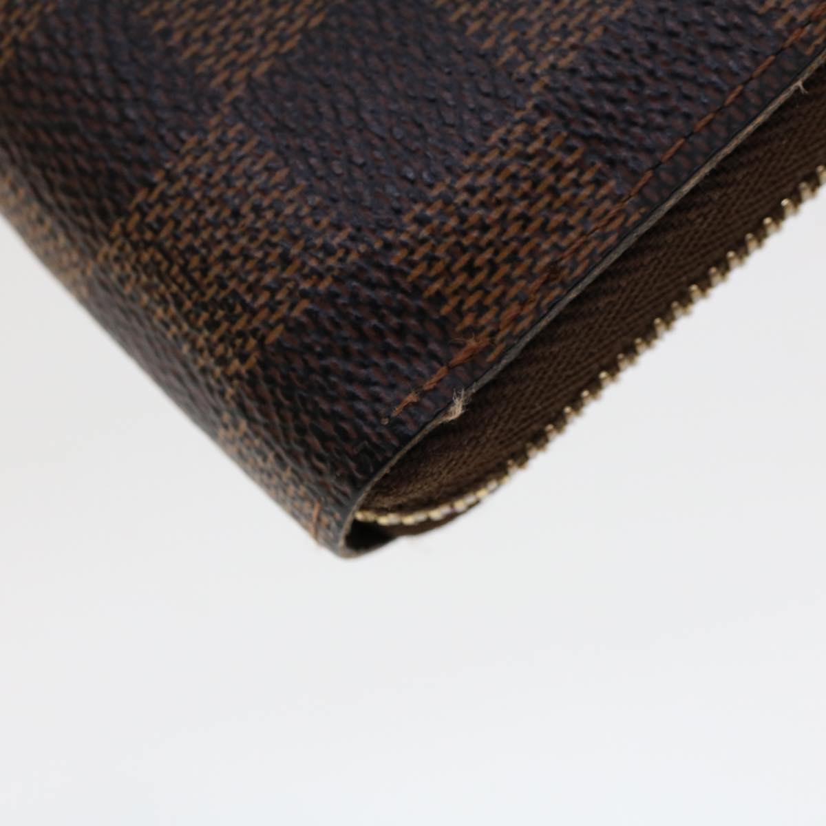 LOUIS VUITTON Damier Ebene Zippy Coin Purse N63070 LV th3761