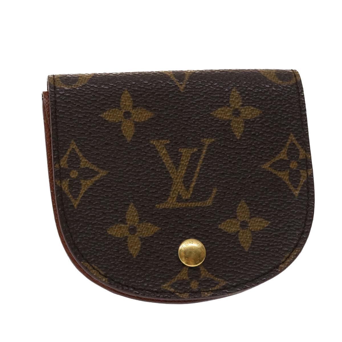 LOUIS VUITTON Monogram Porte Monnaie Guze Coin Purse M61970 LV th3762
