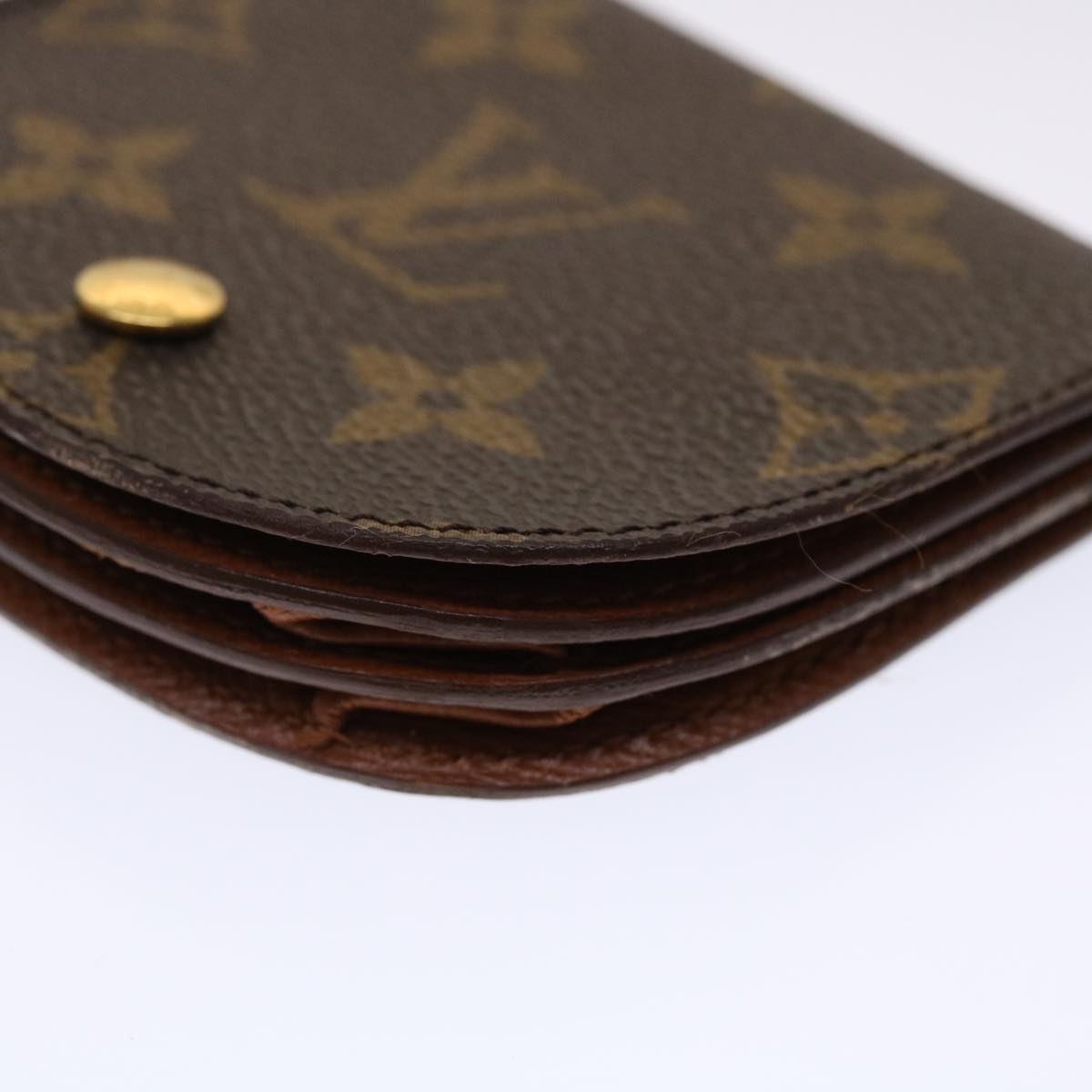 LOUIS VUITTON Monogram Porte Monnaie Guze Coin Purse M61970 LV th3762