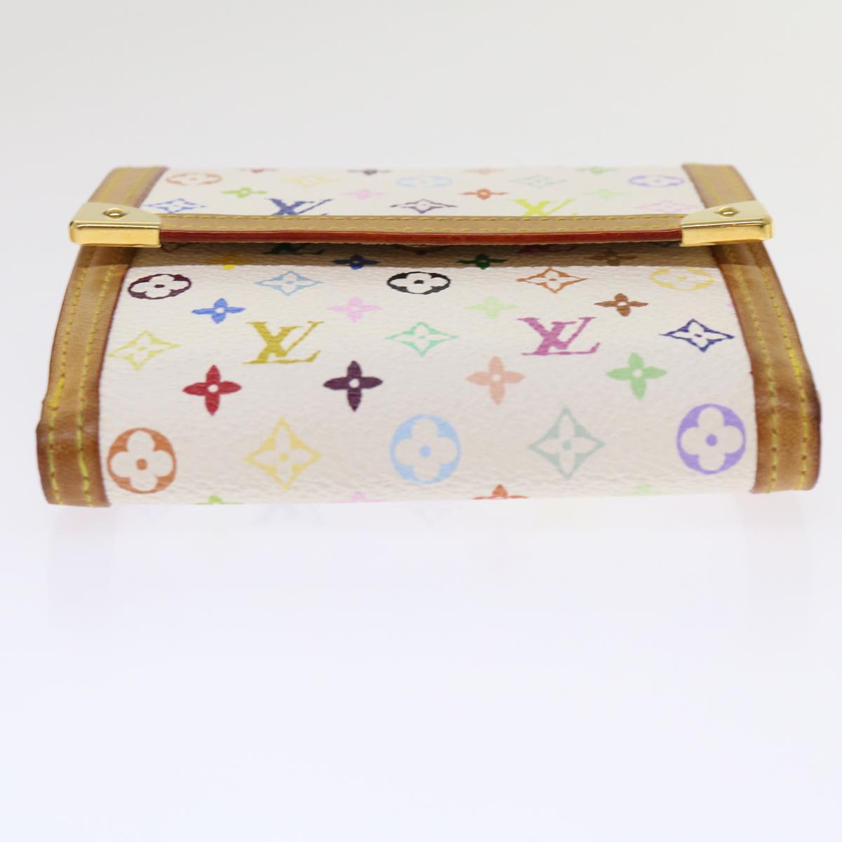 LOUIS VUITTON Multicolor Porte Monnaie Billets Cartes Credit M92983 th3763