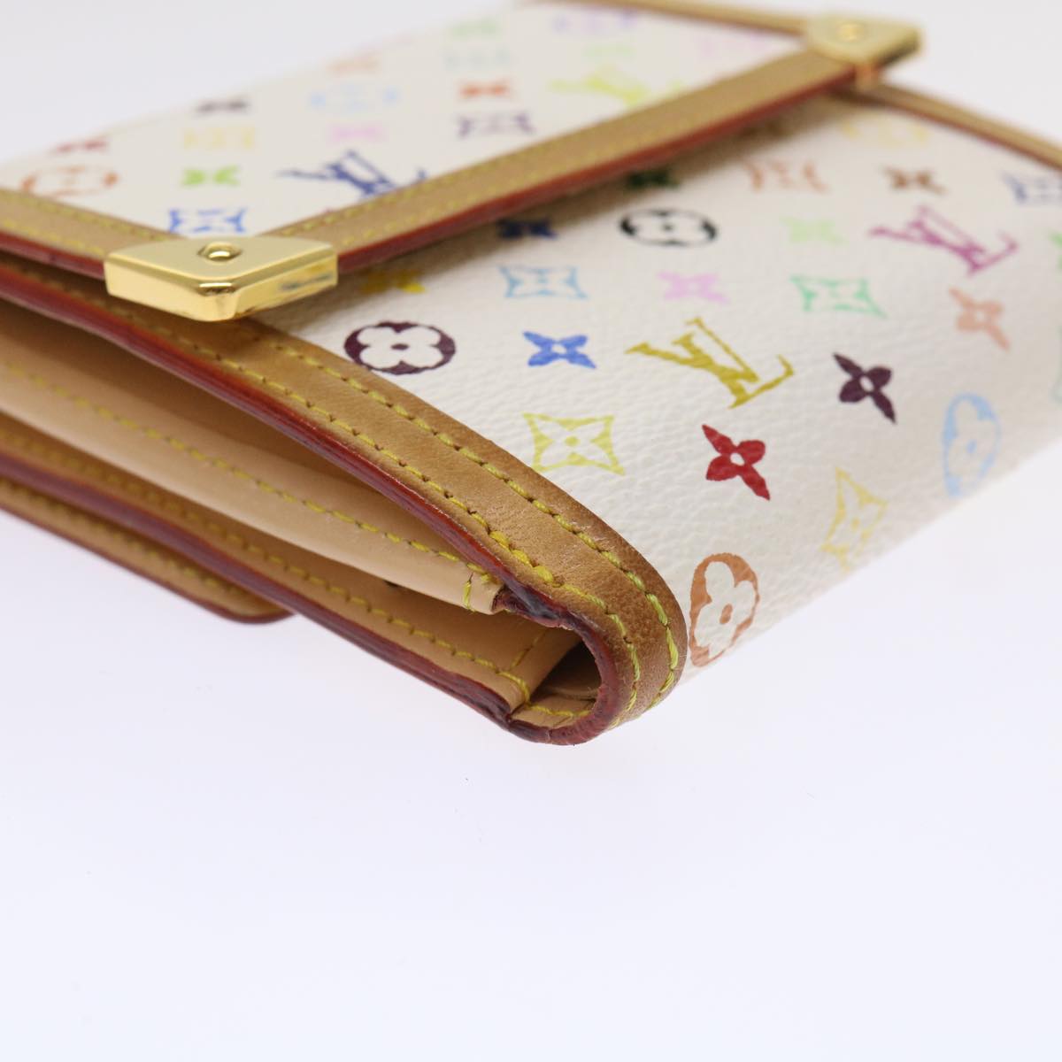 LOUIS VUITTON Multicolor Porte Monnaie Billets Cartes Credit M92983 th3763