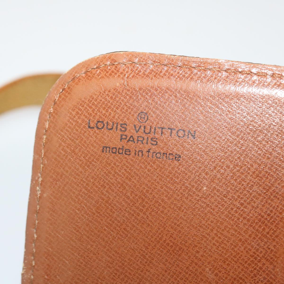 LOUIS VUITTON Monogram Cartouchiere MM Shoulder Bag M51253 LV th3764