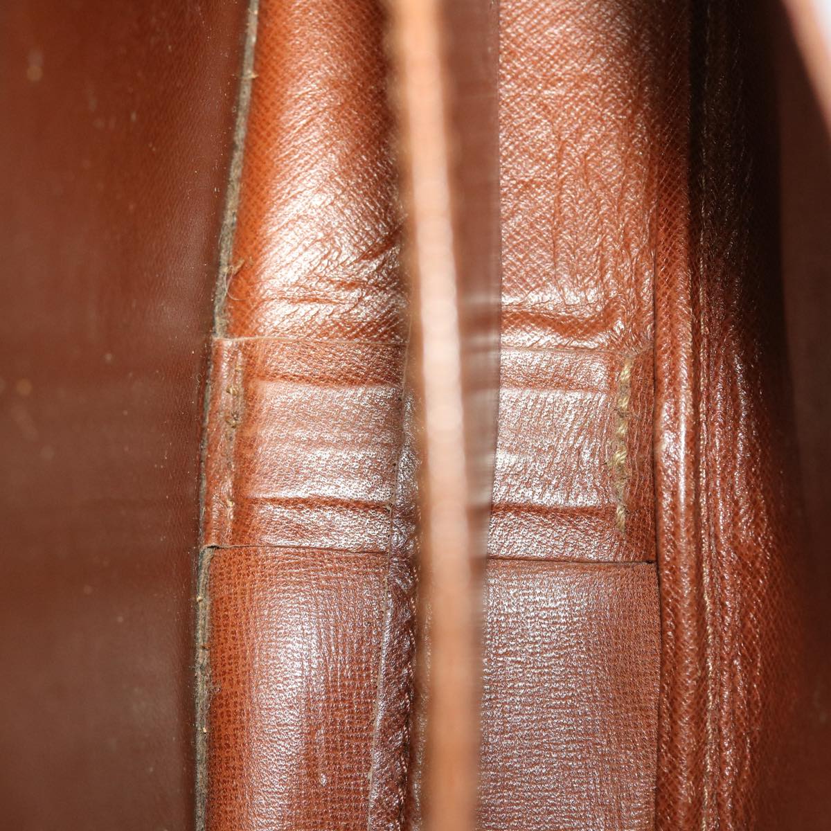 LOUIS VUITTON Monogram Cartouchiere MM Shoulder Bag M51253 LV th3764