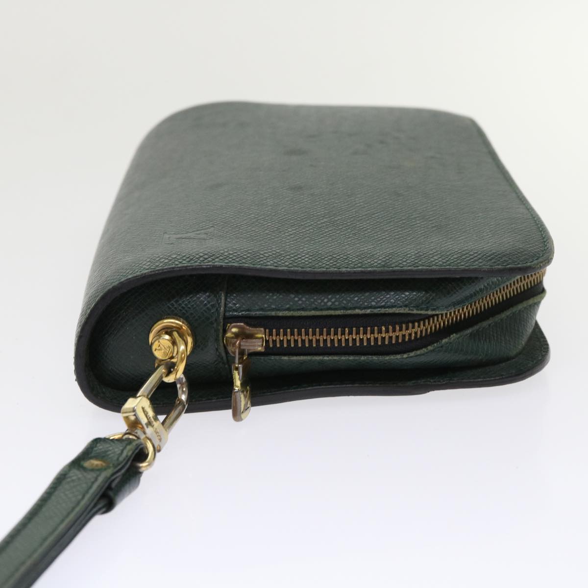 LOUIS VUITTON Taiga Baikal Clutch Bag Epicea M30184 LV th3767