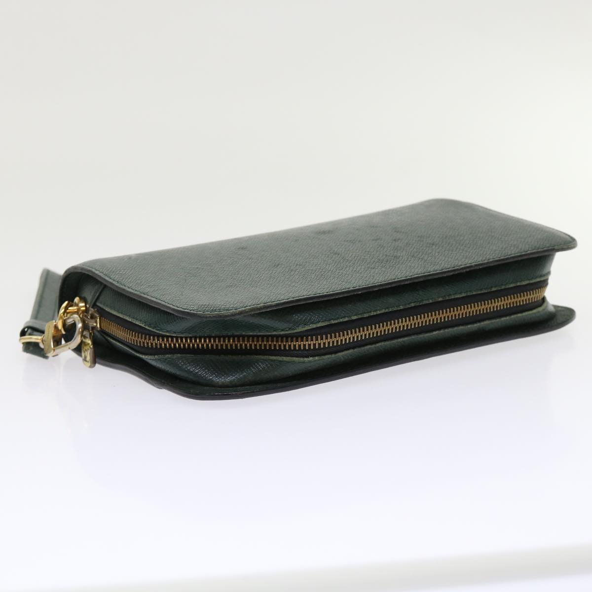 LOUIS VUITTON Taiga Baikal Clutch Bag Epicea M30184 LV th3767