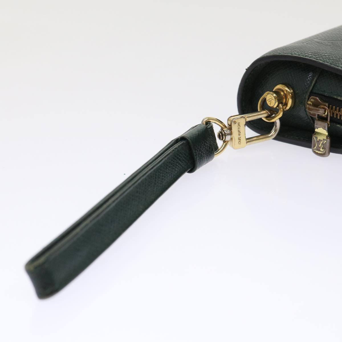 LOUIS VUITTON Taiga Baikal Clutch Bag Epicea M30184 LV th3767