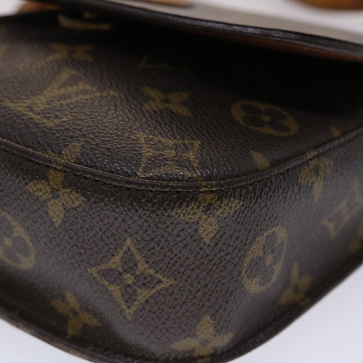 LOUIS VUITTON Monogram Saint Cloud MM Shoulder Bag M51243 LV th3770