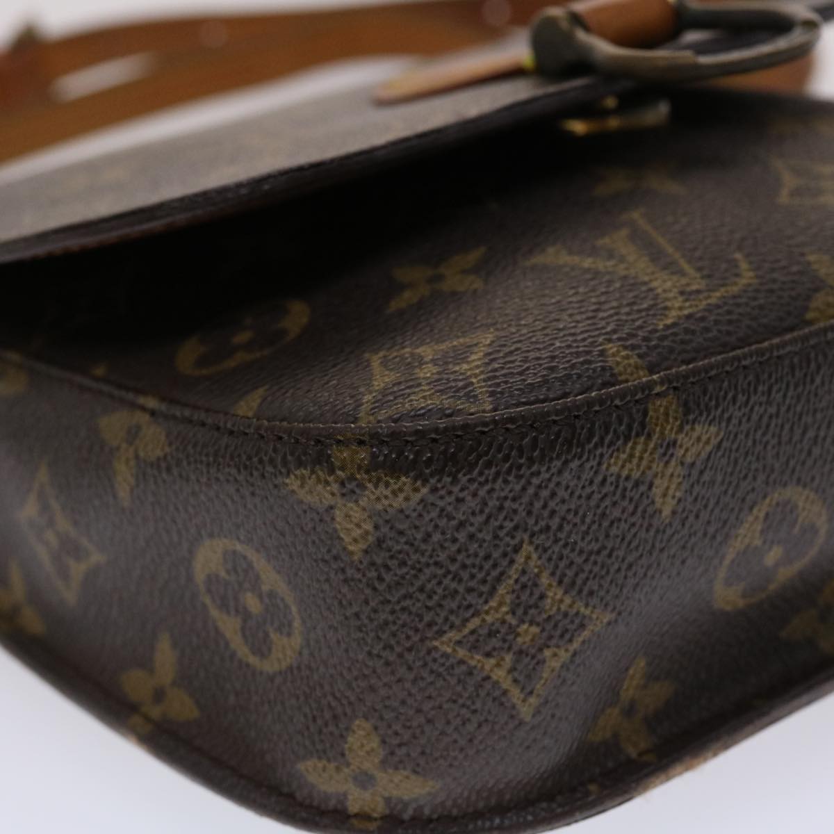 LOUIS VUITTON Monogram Saint Cloud MM Shoulder Bag M51243 LV th3770