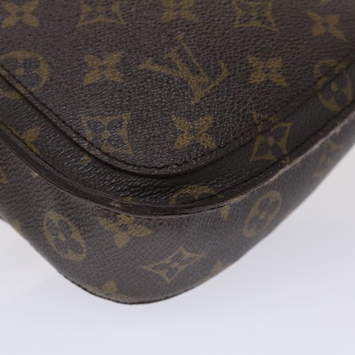 LOUIS VUITTON Monogram Saint Cloud MM Shoulder Bag M51243 LV th3770