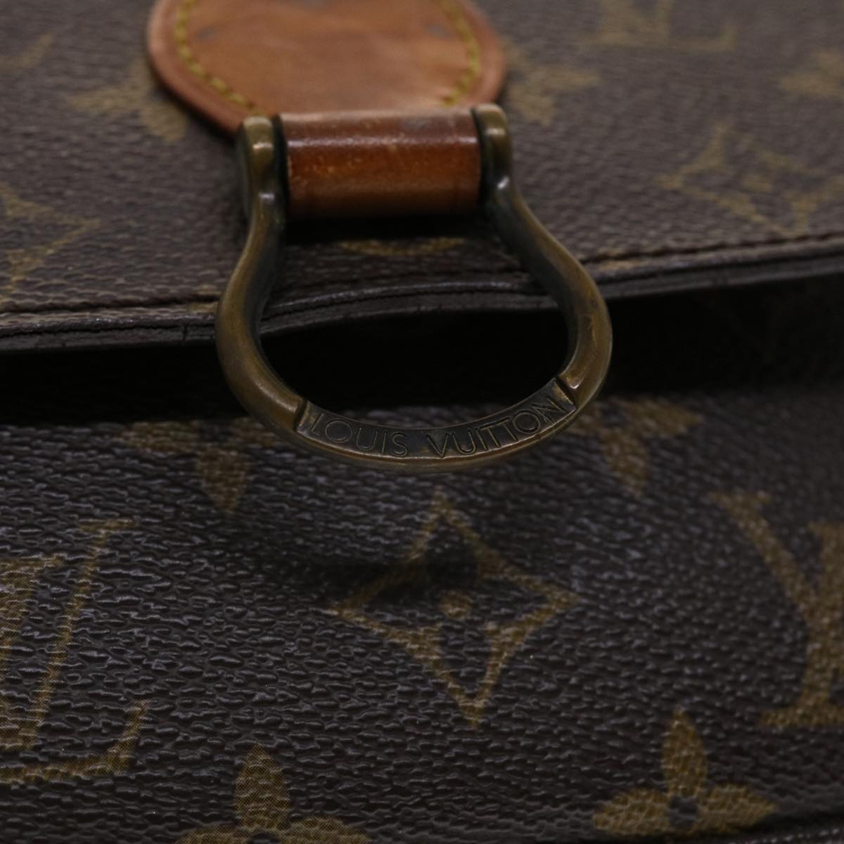 LOUIS VUITTON Monogram Saint Cloud MM Shoulder Bag M51243 LV th3770