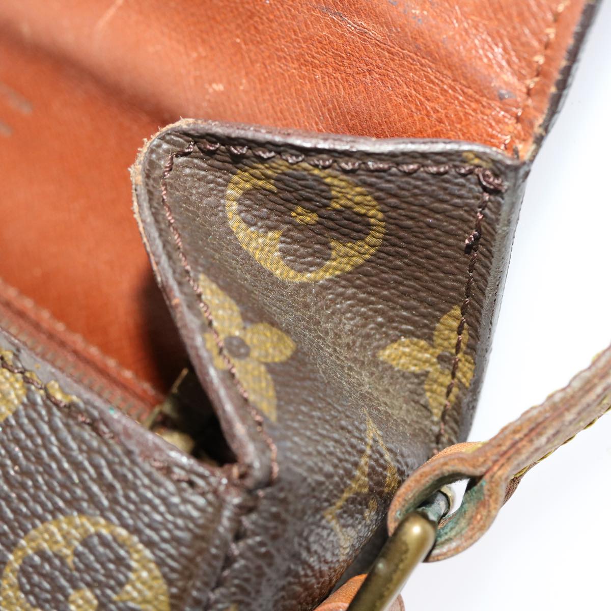 LOUIS VUITTON Monogram Saint Cloud MM Shoulder Bag M51243 LV th3770