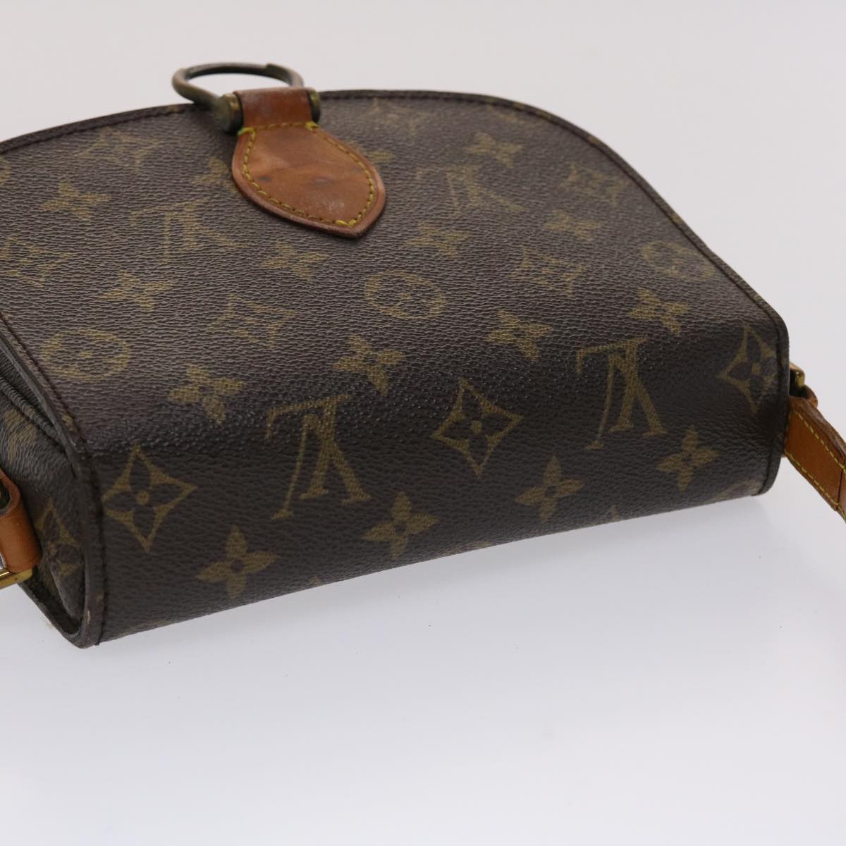 LOUIS VUITTON Monogram Saint Cloud MM Shoulder Bag M51243 LV th3770