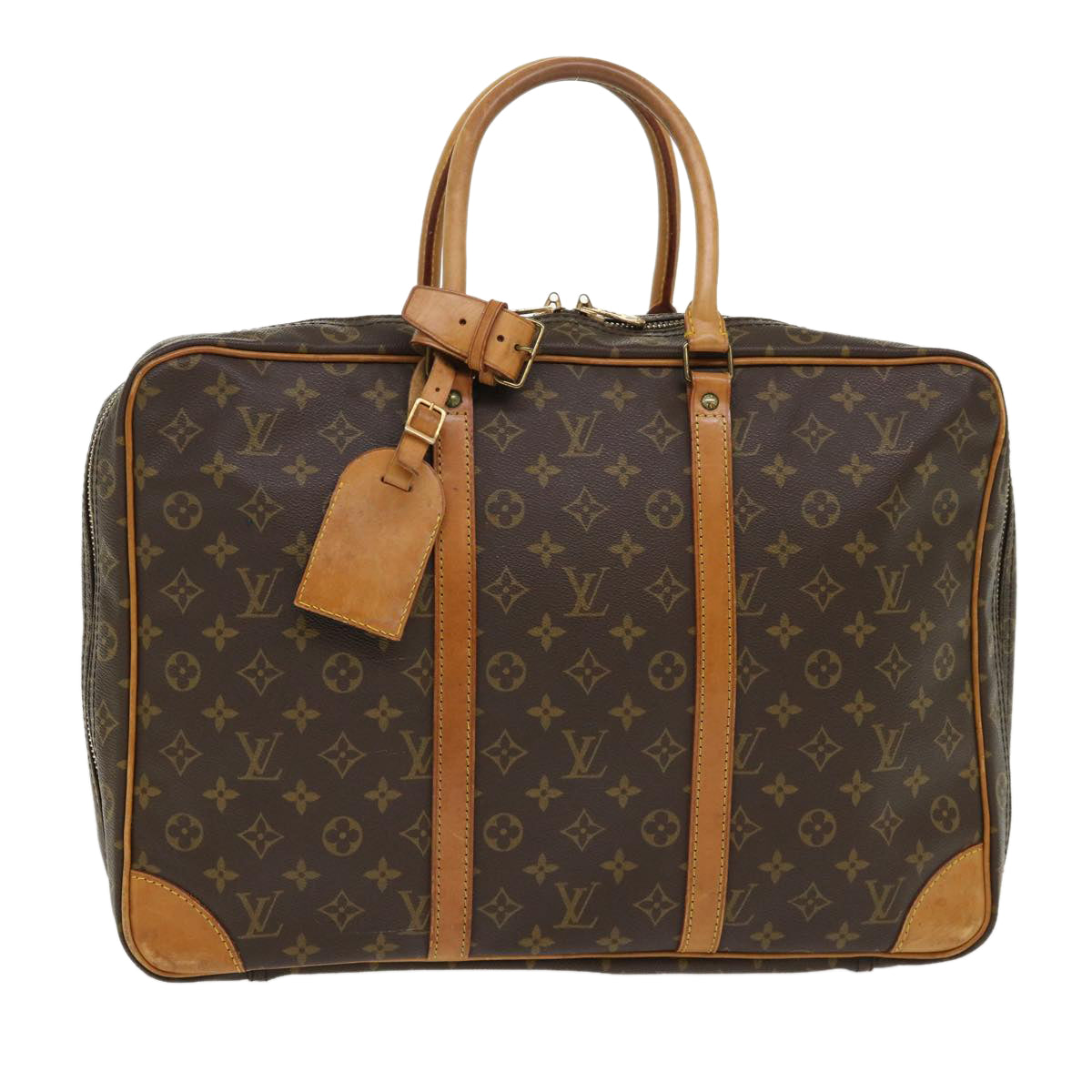 LOUIS VUITTON Monogram Sirius 45 Boston Bag M41408 LV th3774