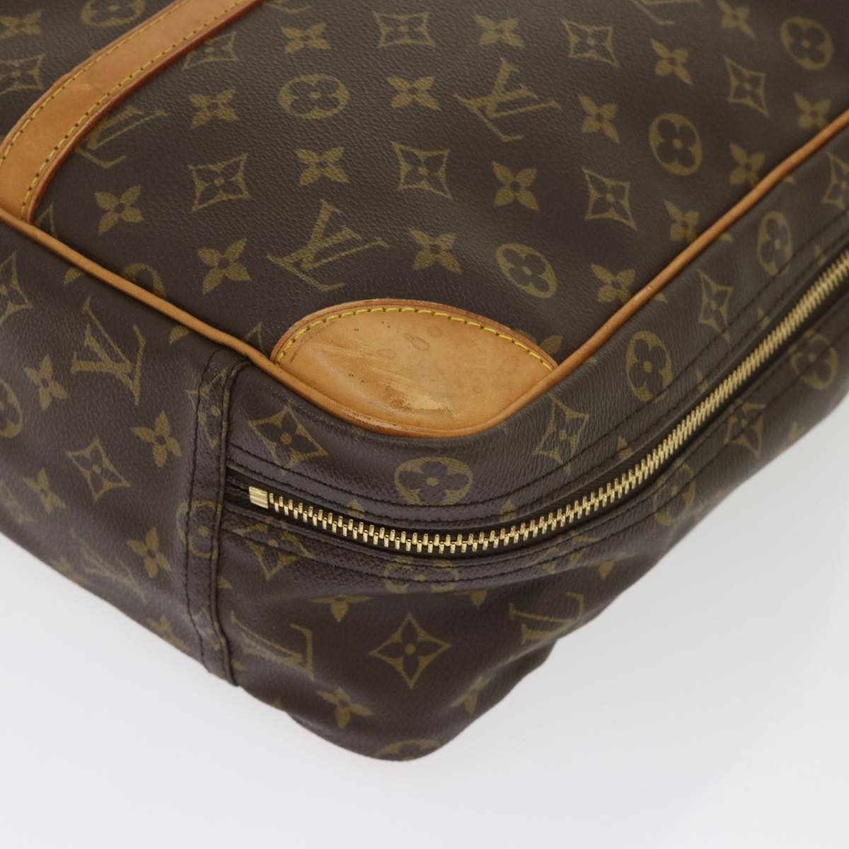 LOUIS VUITTON Monogram Sirius 45 Boston Bag M41408 LV th3774