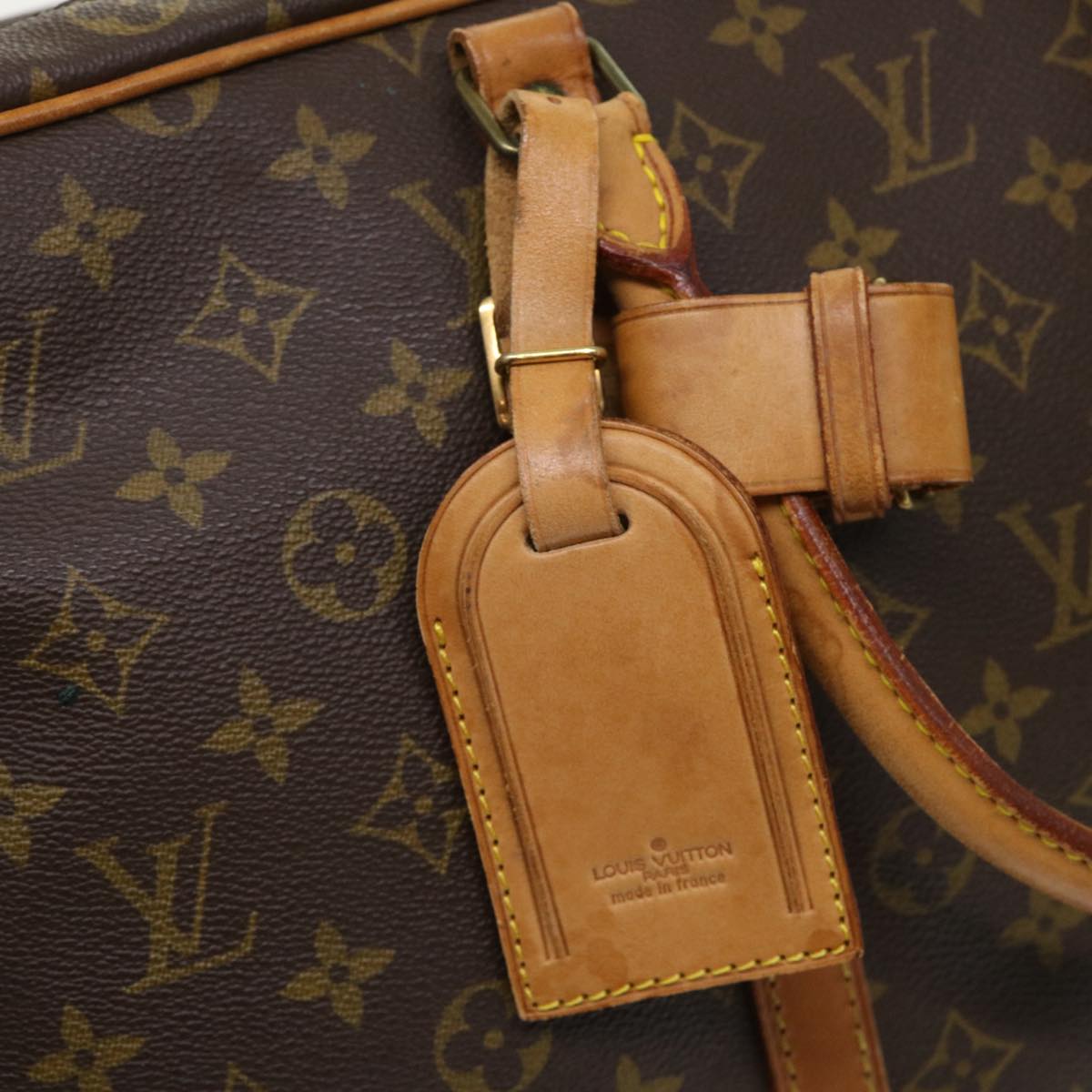 LOUIS VUITTON Monogram Sirius 45 Boston Bag M41408 LV th3774