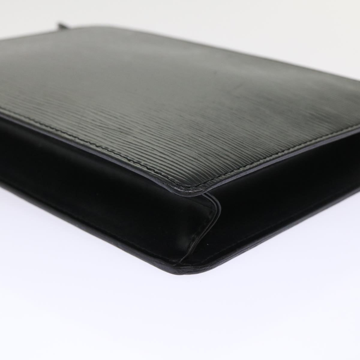 LOUIS VUITTON Epi Pochette Homme Clutch Bag Black M52522 LV th3777