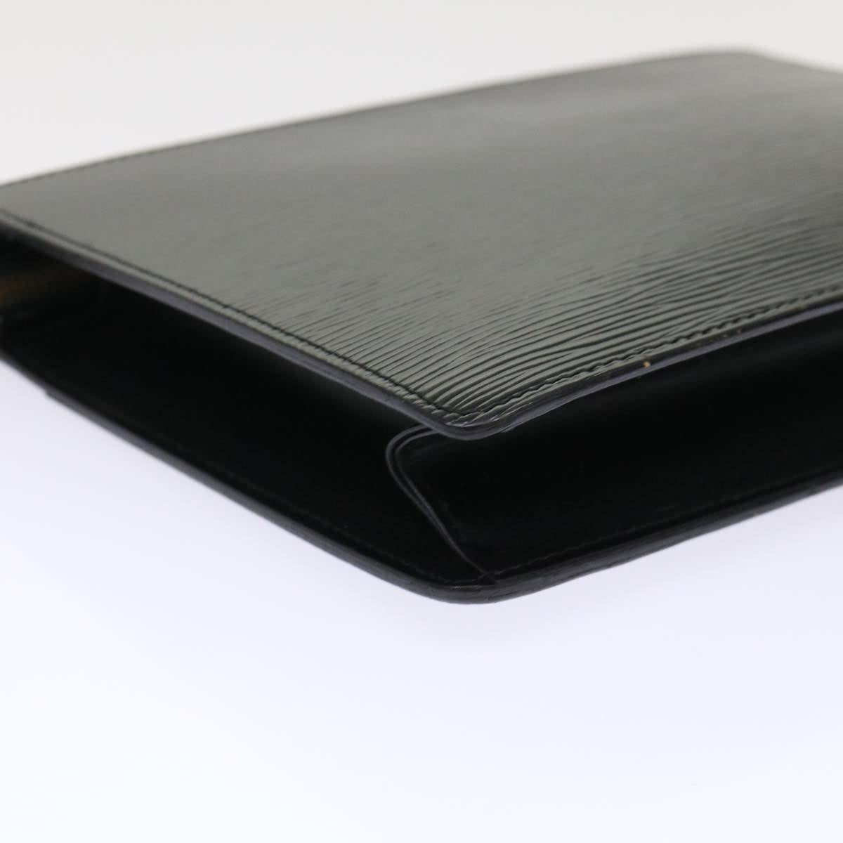 LOUIS VUITTON Epi Pochette Homme Clutch Bag Black M52522 LV th3777