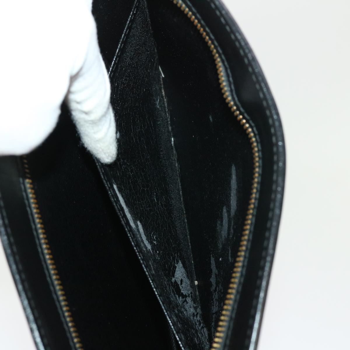 LOUIS VUITTON Epi Pochette Homme Clutch Bag Black M52522 LV th3777