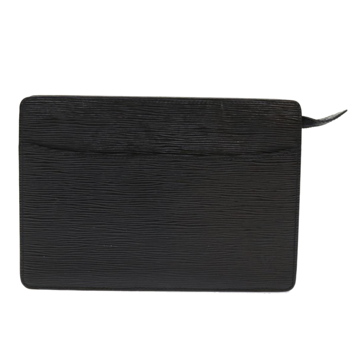 LOUIS VUITTON Epi Pochette Homme Clutch Bag Black M52522 LV th3777