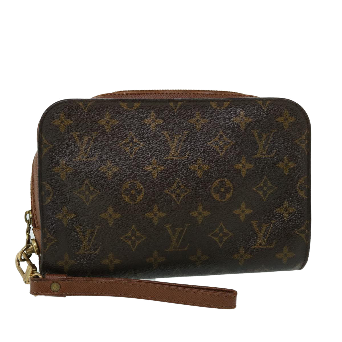 LOUIS VUITTON Monogram Orsay Clutch Bag M51790 LV th3987