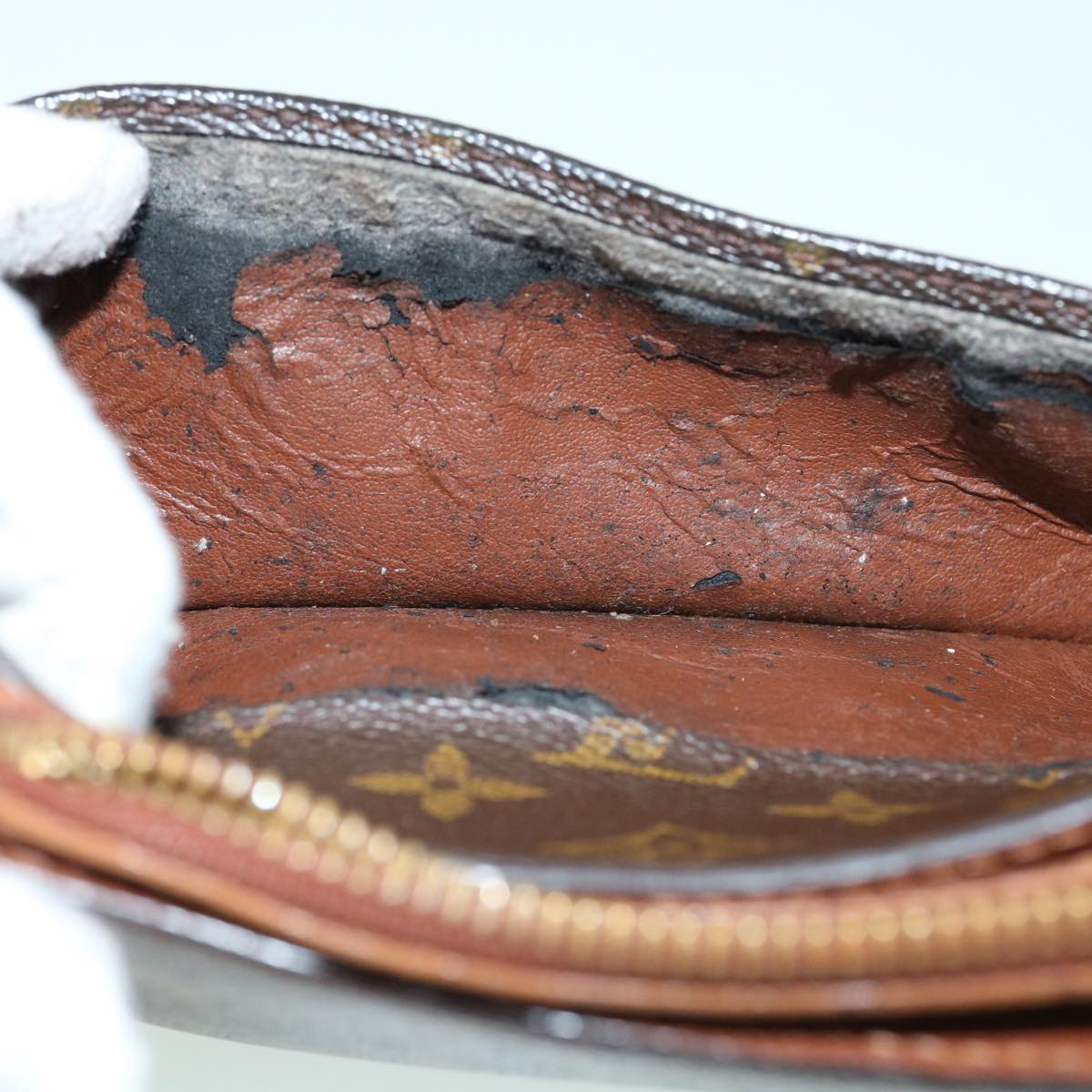 LOUIS VUITTON Monogram Orsay Clutch Bag M51790 LV th3987