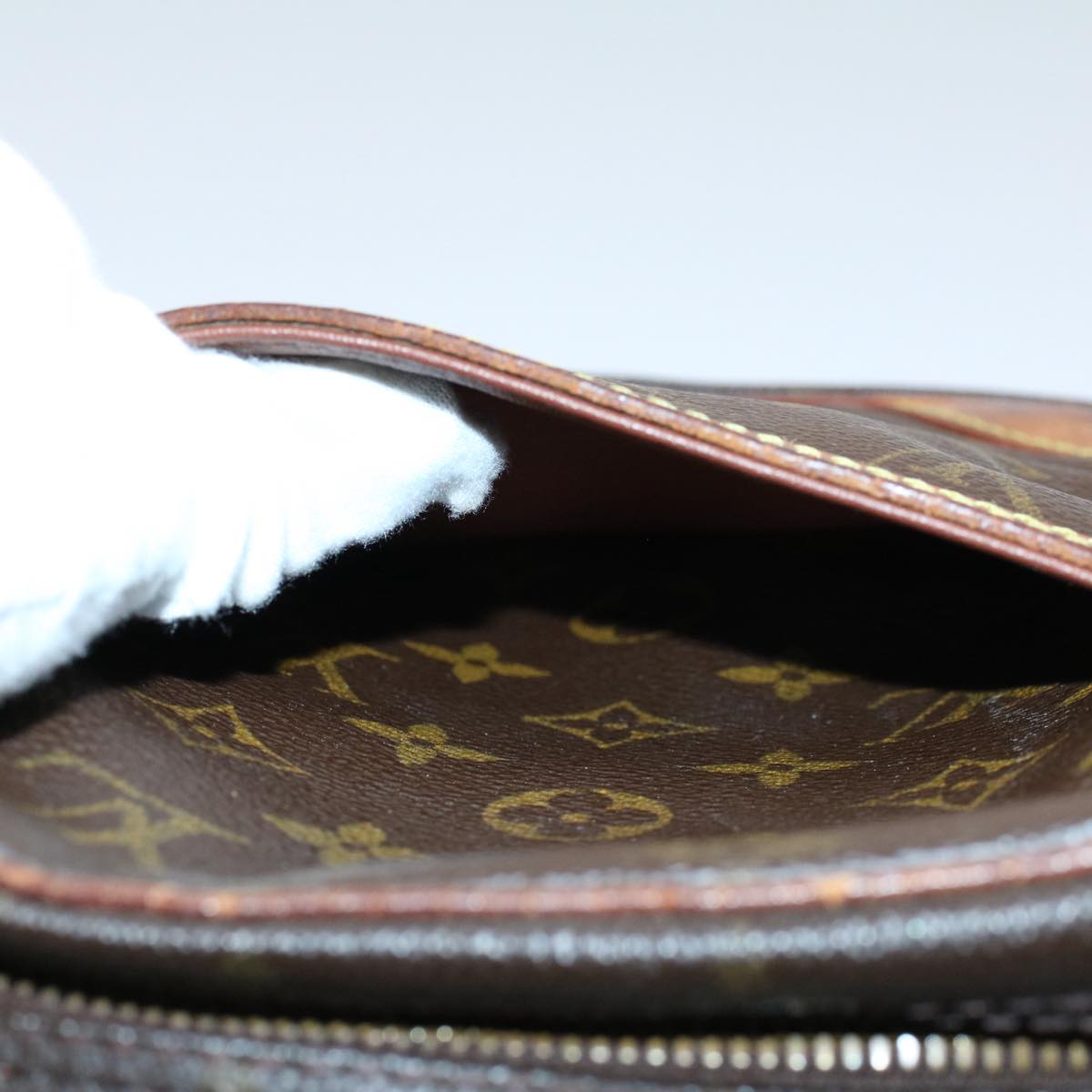 LOUIS VUITTON Monogram Danube Shoulder Bag M45266 LV th3996