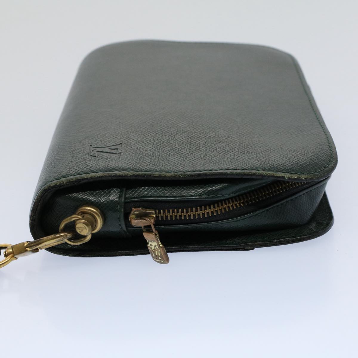 LOUIS VUITTON Taiga Baikal Clutch Bag Epicea M30184 LV th4000