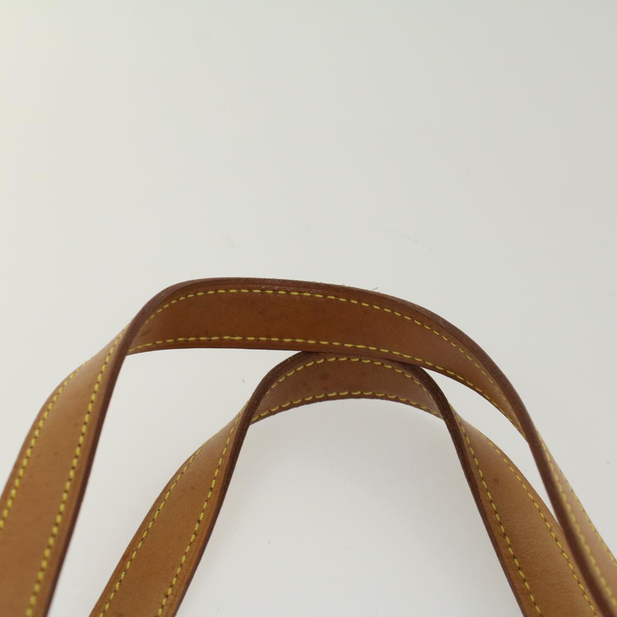 LOUIS VUITTON Monogram Vernis Houston Hand Bag Beige M91004 LV th4003