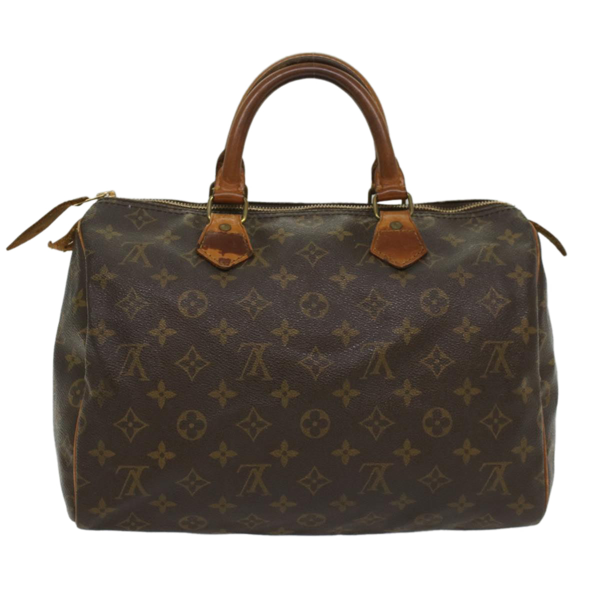 LOUIS VUITTON Monogram Speedy 30 Hand Bag M41526 LV th4004