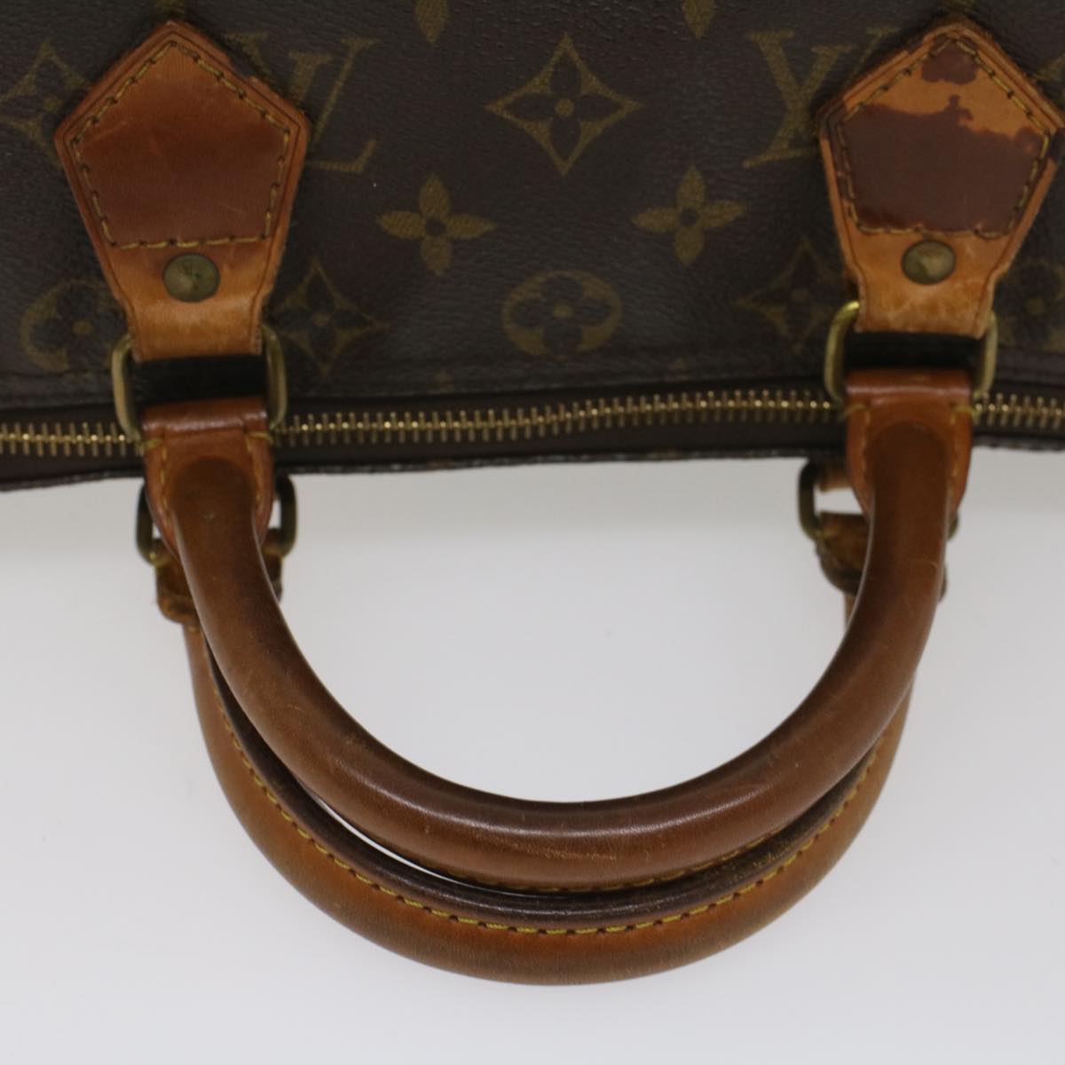 LOUIS VUITTON Monogram Speedy 30 Hand Bag M41526 LV th4004