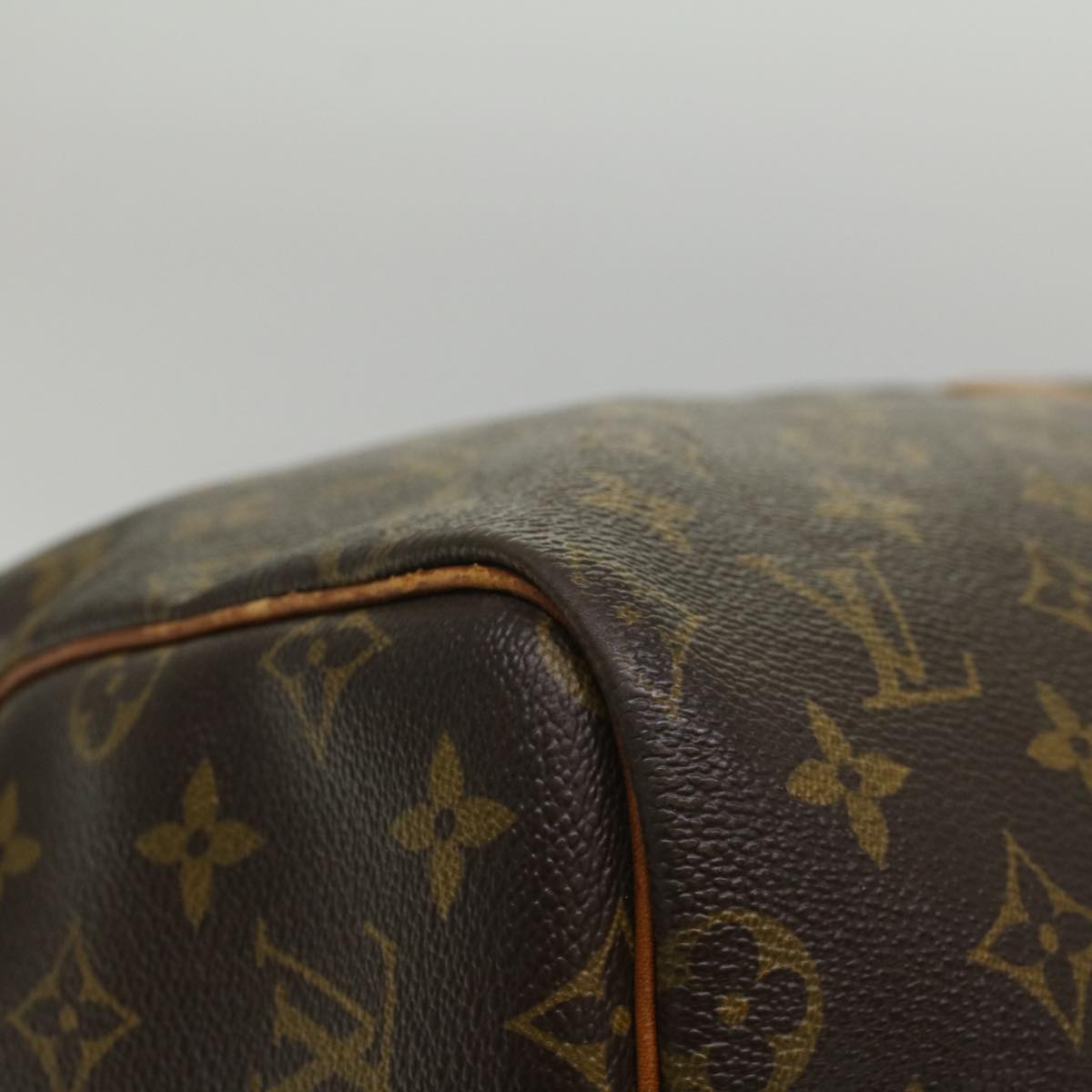 LOUIS VUITTON Monogram Keepall Bandouliere 55 Boston Bag M41414 LV th4006