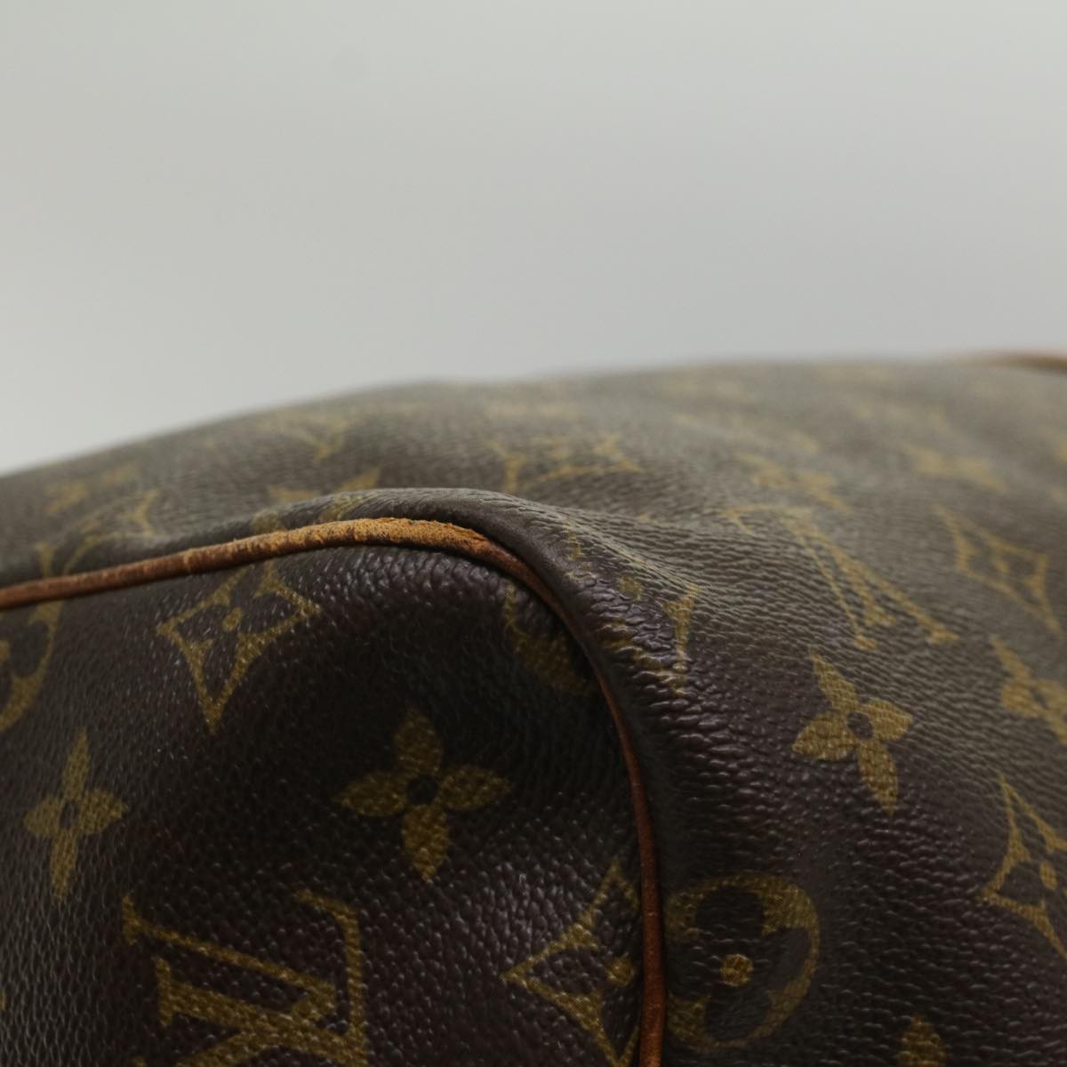 LOUIS VUITTON Monogram Keepall Bandouliere 55 Boston Bag M41414 LV th4006