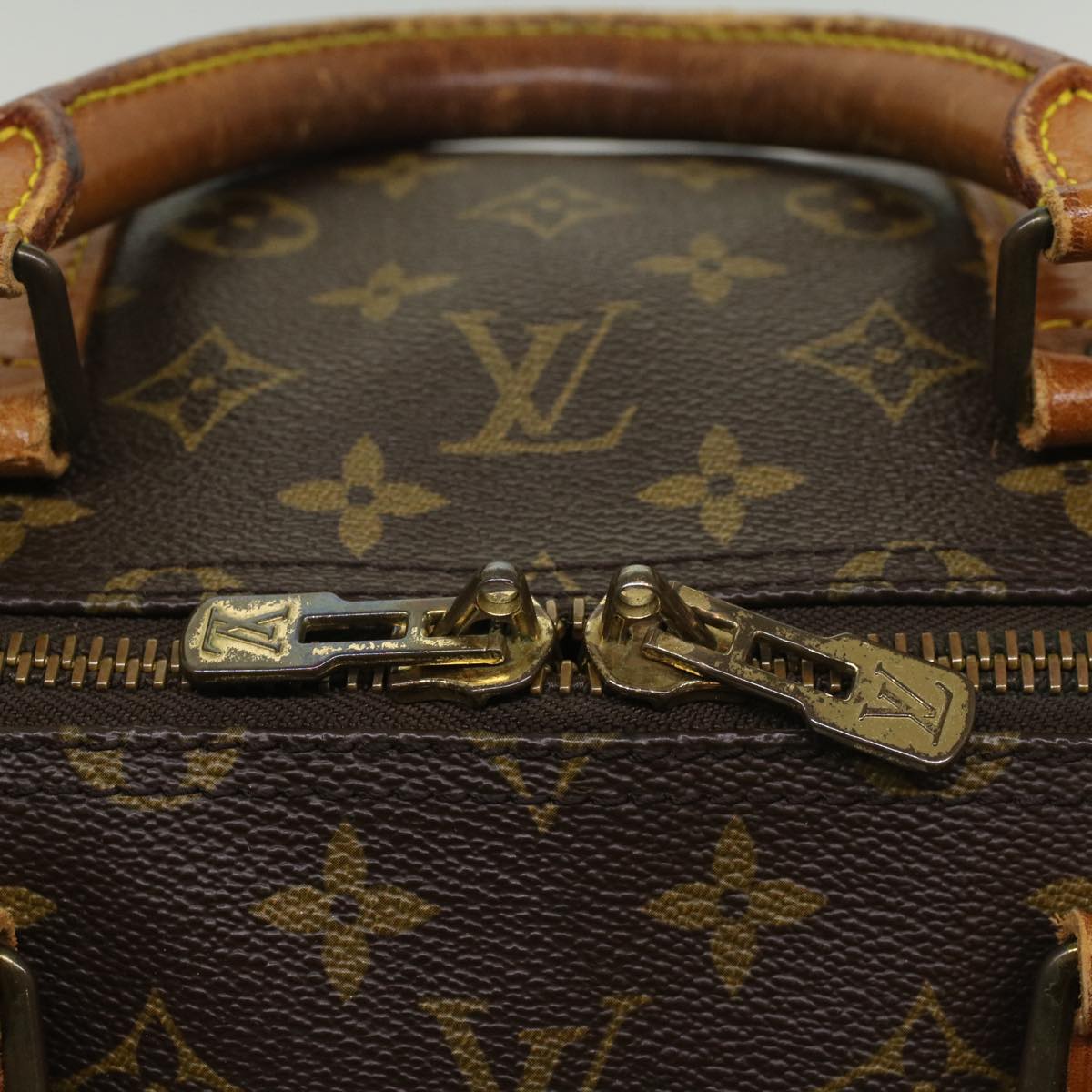 LOUIS VUITTON Monogram Keepall Bandouliere 55 Boston Bag M41414 LV th4006