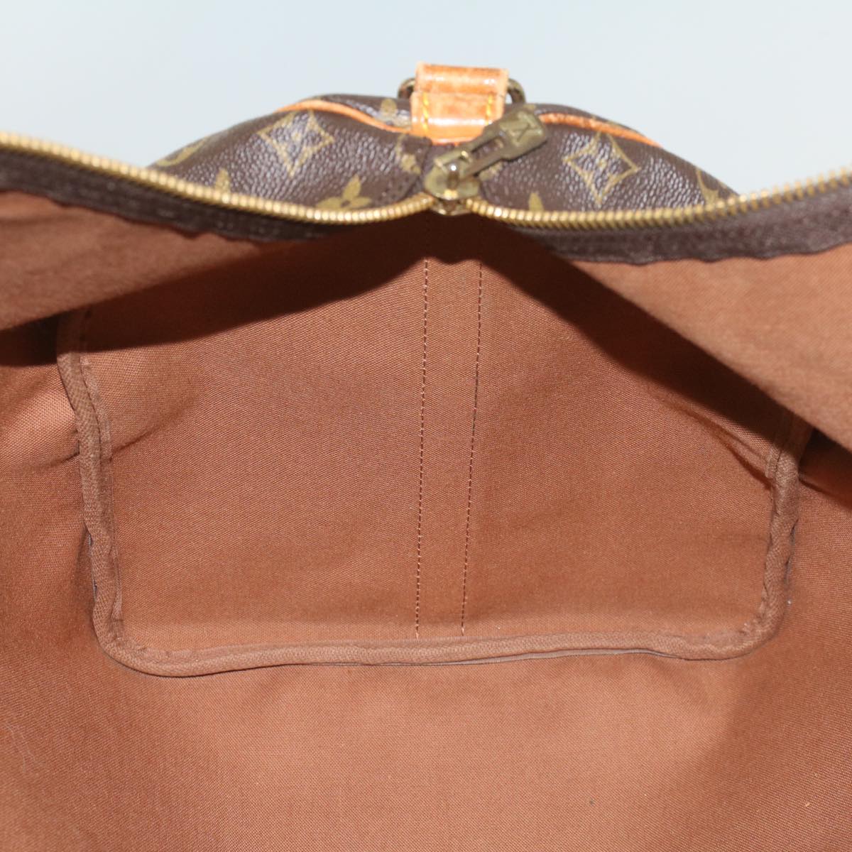 LOUIS VUITTON Monogram Keepall Bandouliere 55 Boston Bag M41414 LV th4006