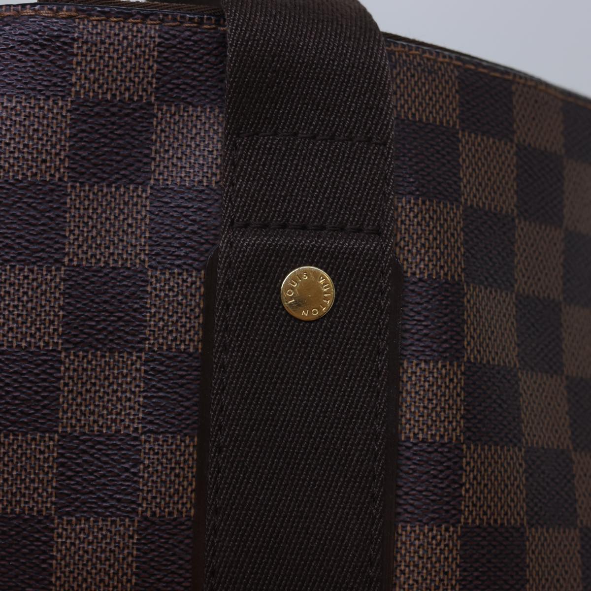 LOUIS VUITTON Damier Ebene Cabas Bobul Tote Bag N52006 LV th4007