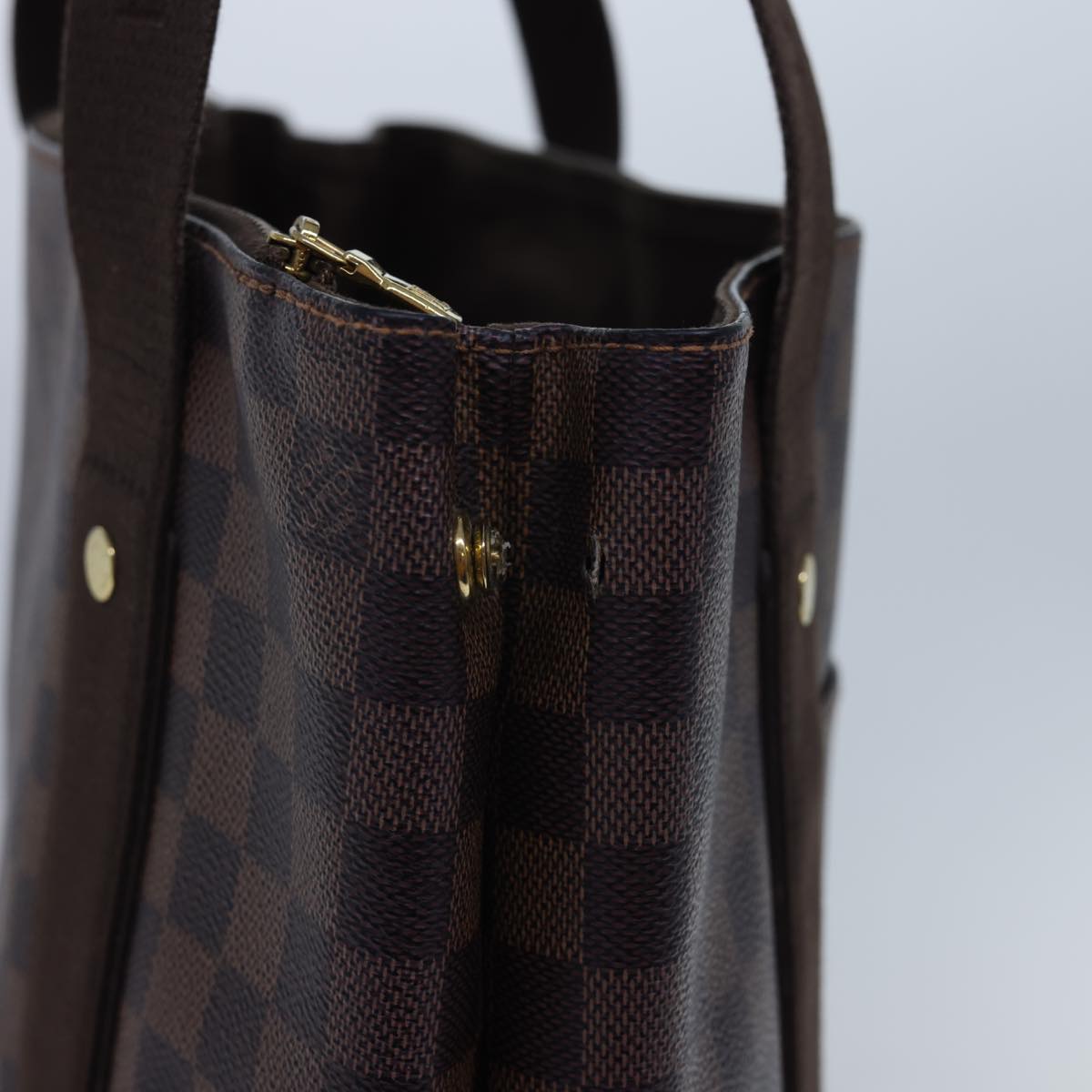 LOUIS VUITTON Damier Ebene Cabas Bobul Tote Bag N52006 LV th4007